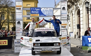 Ezüstérem az Eger Rally-n